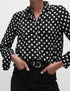 Marks & Spencer "Printed Collared Button Through Shirt"